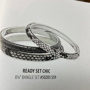 8B Premier Designs “Ready Set Chic” bracelets